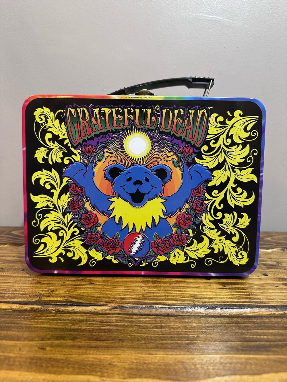 Grateful Dead - Dancing Bears 2-sided Tin Tote Lunchbox